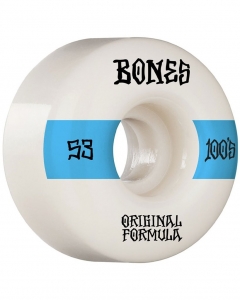 BONES V4 WIDES 53MM 100A SKATEBOARD WHEELS